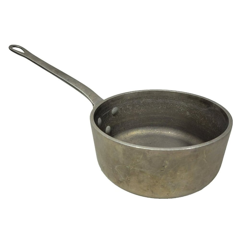 Vintage Magnalite 1Qt 1L Sauce Pan 6" NO LID Cookware Wagner Ware GHC USA